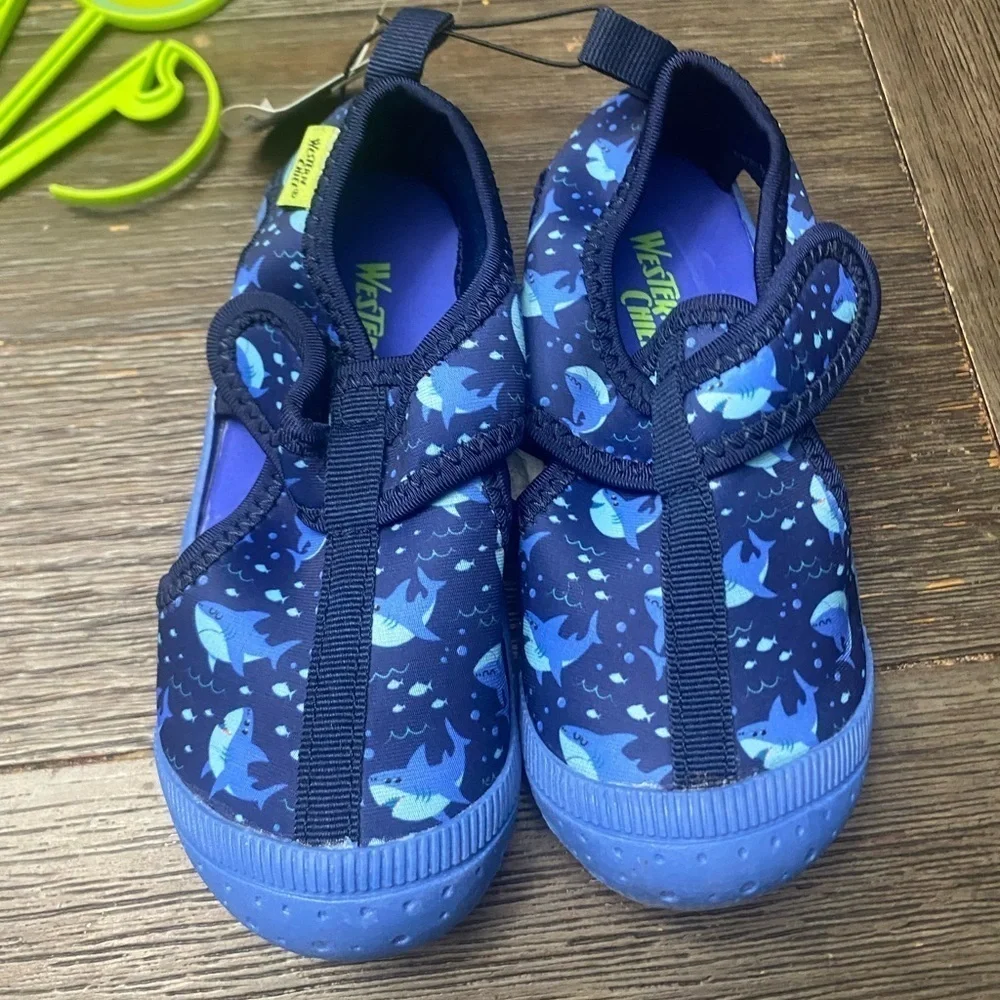 Western Chief Unisex-Child Beachgoer Neoprene Sandal Sport SZ 11 - Blue NWT